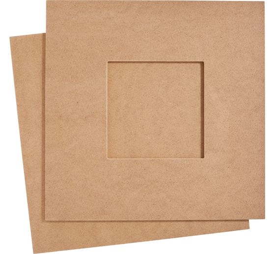 Cadre photo VBS&nbsp;&laquo; Carr&eacute; &raquo;, env. 25 x 25 cm