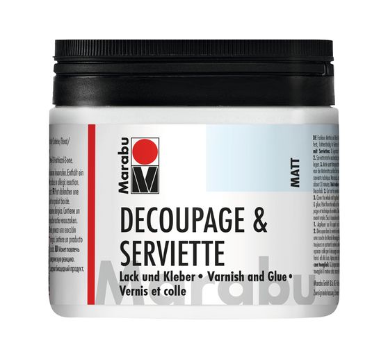 Marabu Colle-vernis serviette, Mat, 500ml