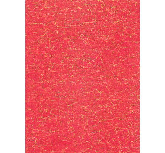 Papier Décopatch « Craquelé rouge », paquet de 3 pc., env. 30 x 39 cm, env. 20 g/m²