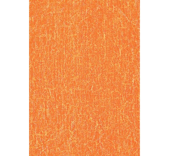 Papier Décopatch « Craquelé orange », paquet de 3 pc., env. 30 x 39 cm, env. 20 g/m²