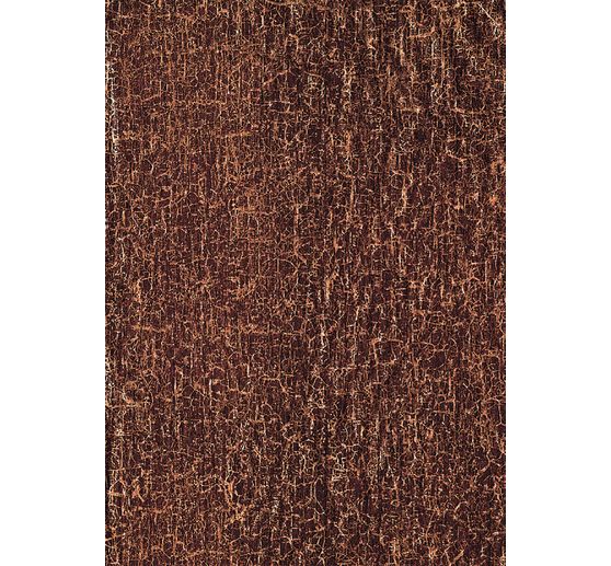 Papier Décopatch « Craquelé brun », paquet de 3 pc., env. 30 x 39 cm, env. 20 g/m²