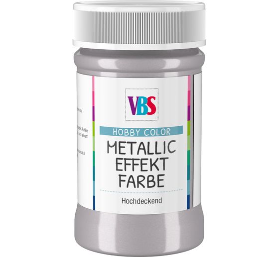 Peinture à effets métallisés pailletés VBS, 100 ml