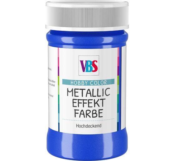 Peinture à effets métallisés pailletés VBS, 100 ml