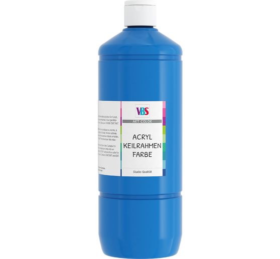 Peinture acrylique VBS pour châssis entoilés, 1000 ml