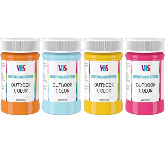 Set de peintures VBS Outdoor Color « Spring »