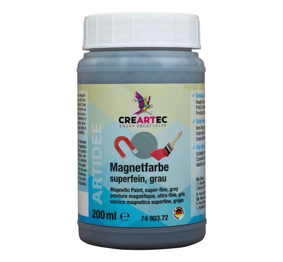 Magnetic paint superfine