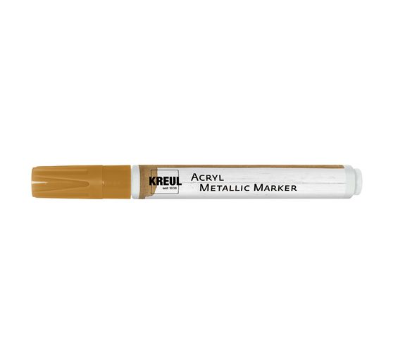 Marqueur acrylique métallisé medium KREUL