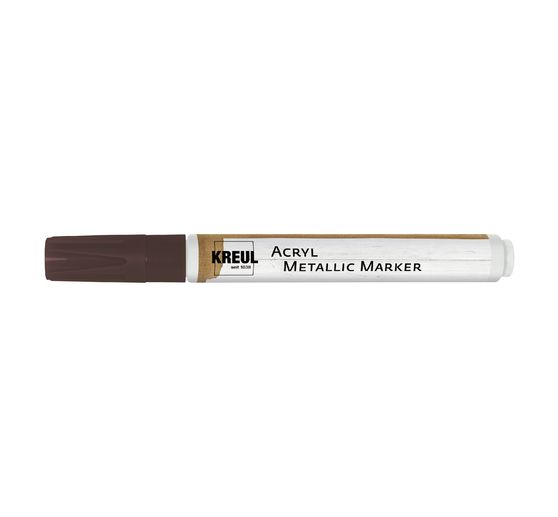 Marqueur acrylique métallisé medium KREUL