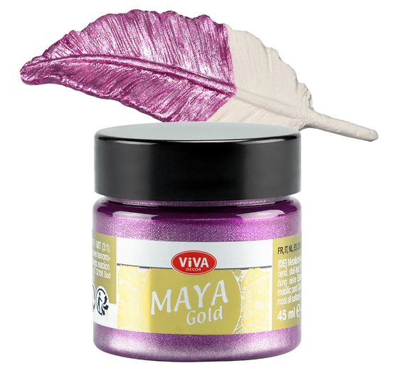 Peinture Viva Decor « Maya Gold », 45 ml