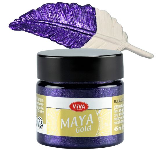 Peinture Viva Decor « Maya Gold », 45 ml