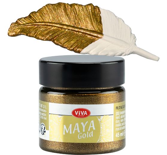 Peinture Viva Decor « Maya Gold », 45 ml