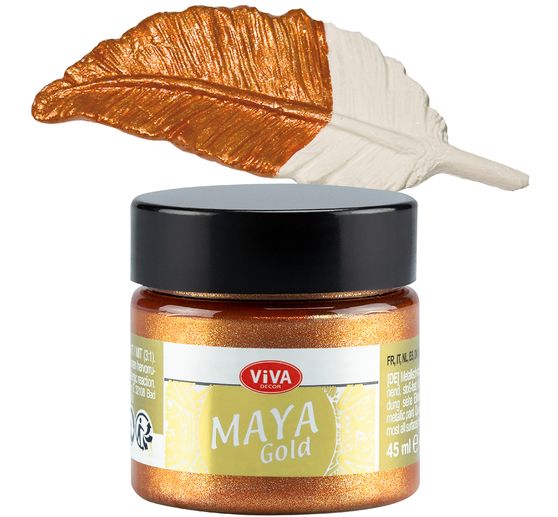 Peinture Viva Decor « Maya Gold », 45 ml