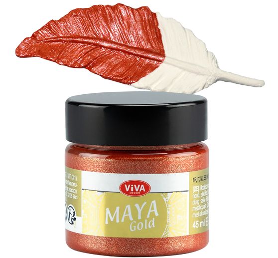 Peinture Viva Decor « Maya Gold », 45 ml