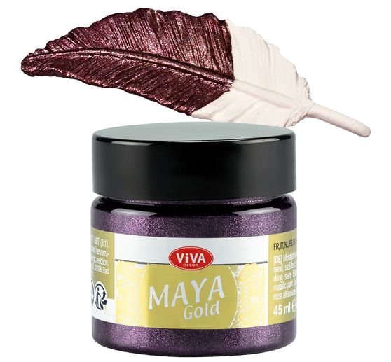 Peinture Viva Decor « Maya Gold », 45 ml