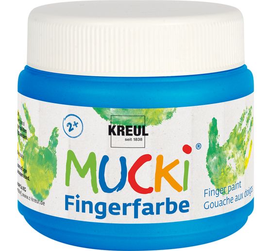 Peinture au doigt MUCKI, set de 4