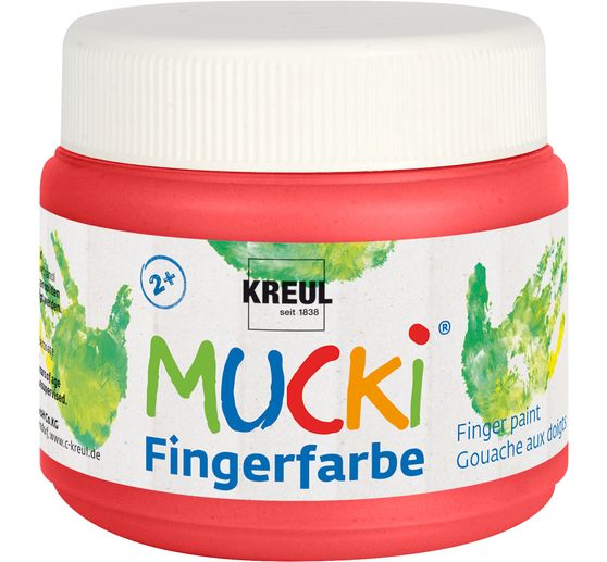 Peinture au doigt MUCKI, set de 4