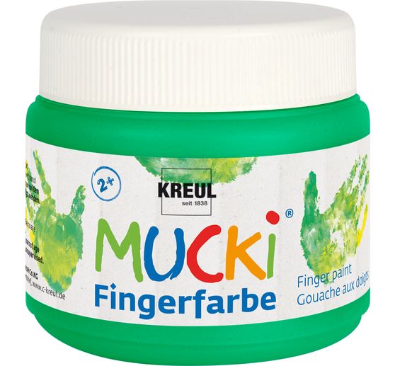 Peinture au doigt MUCKI, set de 4