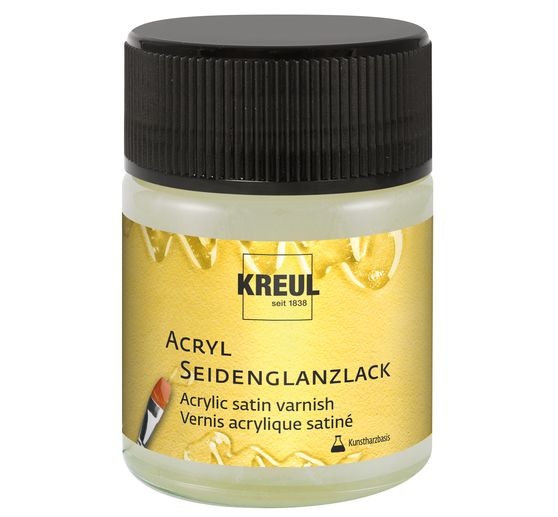 Vernis acrylique satiné KREUL, 50 ml