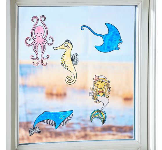 Peinture VBS Window Fantasy, 85 ml