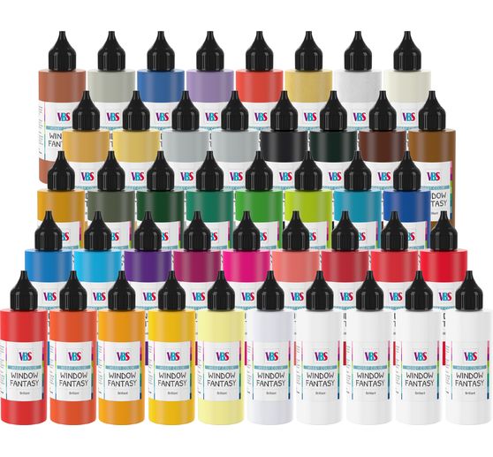 Peinture VBS Window Fantasy, 85 ml