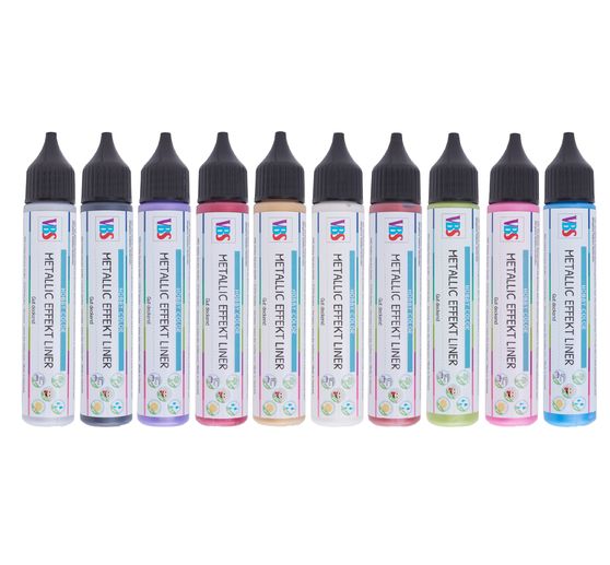 Liner à effets métallisés VBS, 28 ml