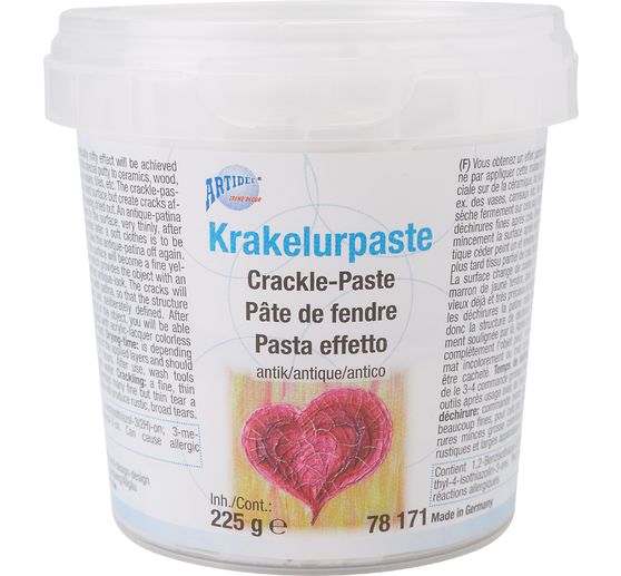 Pâte à craqueler, 225 g, Blanche