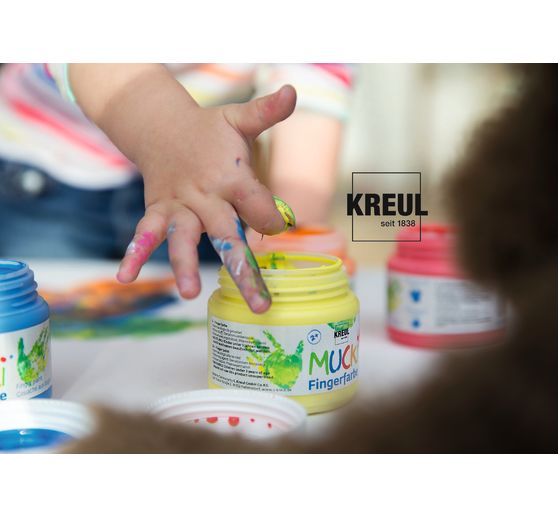 Peinture au doigt MUCKI, 150 ml