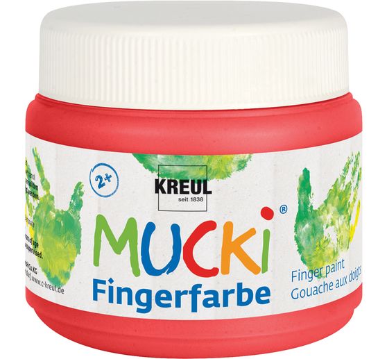 Peinture au doigt MUCKI, 150 ml