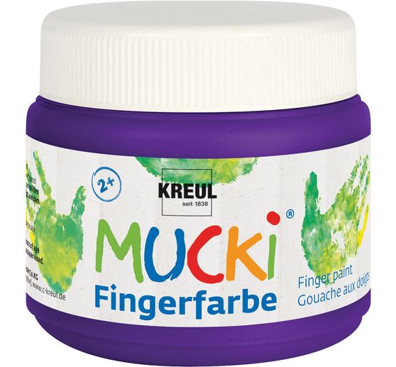 Peinture au doigt MUCKI, 150 ml