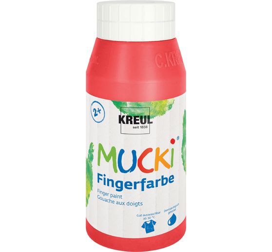 Peinture au doigt MUCKI, 750 ml
