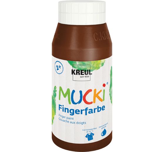 Peinture au doigt MUCKI, 750 ml