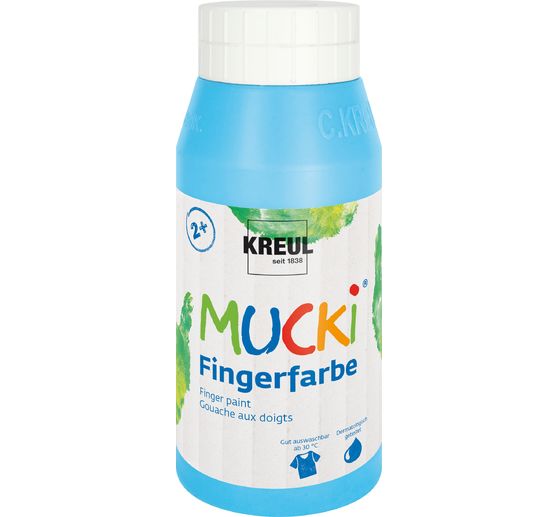 Peinture au doigt MUCKI, 750 ml