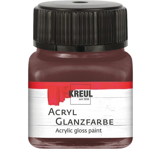 Peinture acrylique brillante KREUL, 20 ml