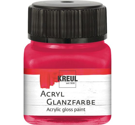 Peinture acrylique brillante KREUL, 20 ml