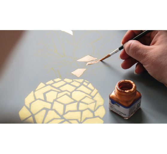 Peinture acrylique métallisée, 20 ml