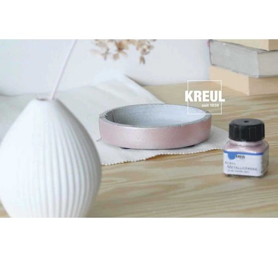Peinture acrylique métallisée, 20 ml