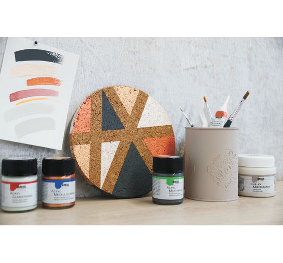 Peinture acrylique métallisée, 20 ml