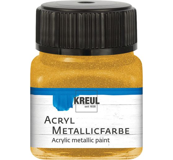 Peinture acrylique métallisée, 20 ml