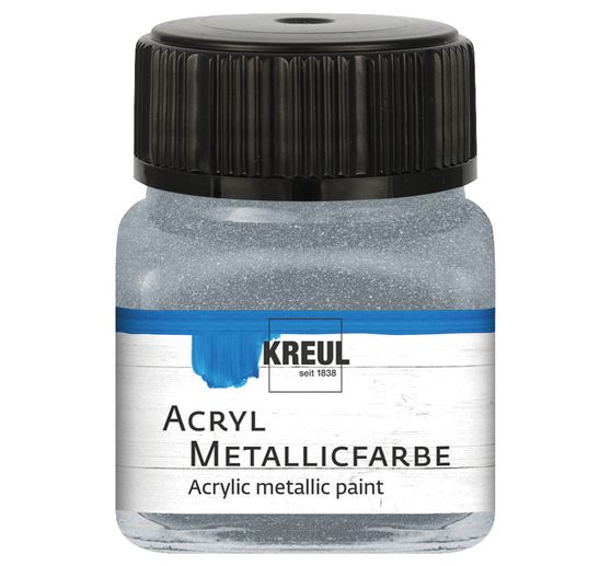 Peinture acrylique métallisée, 20 ml