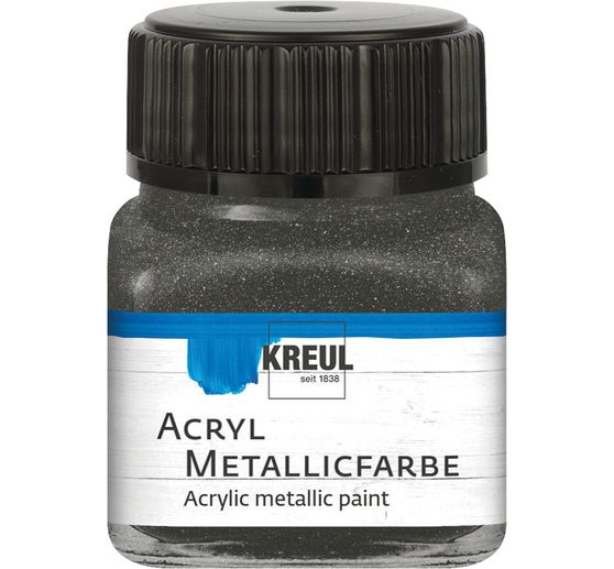 Peinture acrylique métallisée, 20 ml