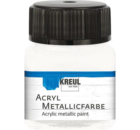 Peinture acrylique métallisée, 20 ml