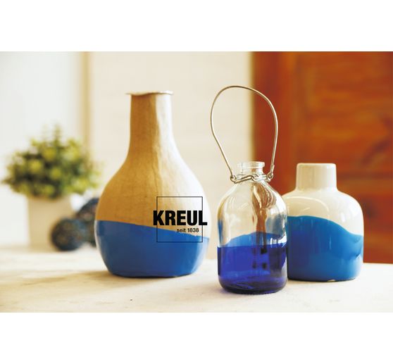 Set de peintures acryliques brillantes KREUL, 6 x 20 ml