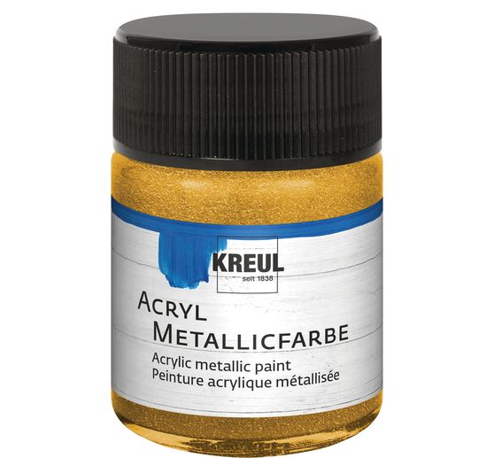 Peinture acrylique métallisée Kreul, 50 ml