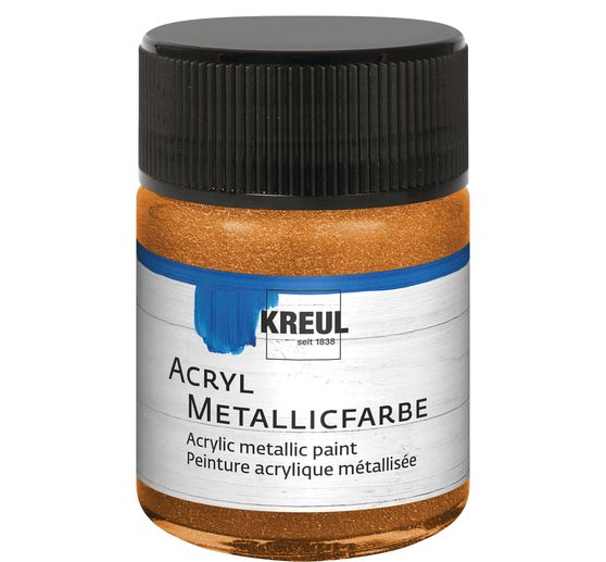 Peinture acrylique métallisée Kreul, 50 ml