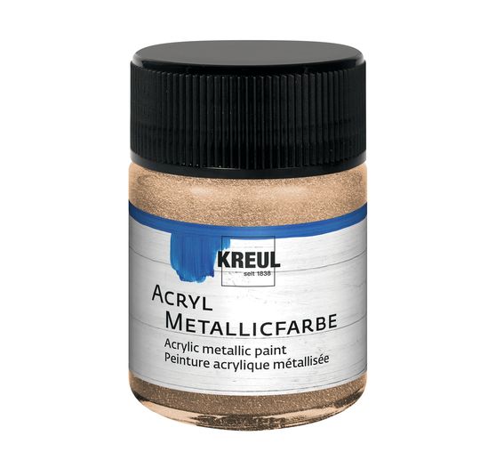 Peinture acrylique métallisée Kreul, 50 ml