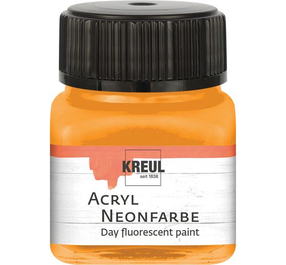 Peinture acrylique fluo Kreul, 20 ml