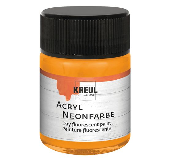 Peinture acrylique fluo KREUL, 50 ml