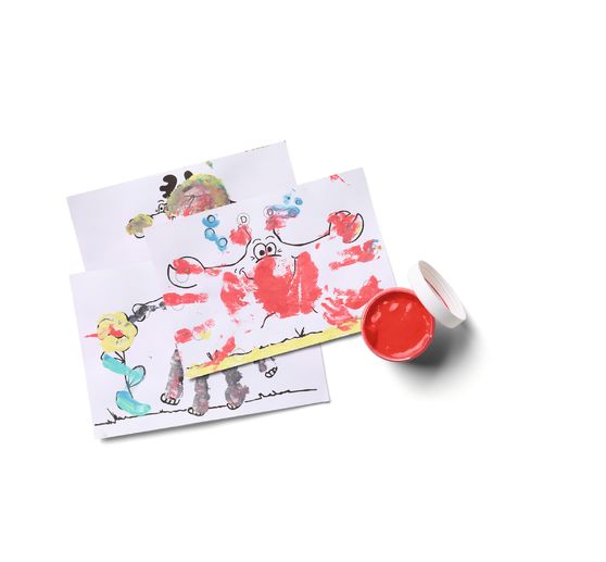 Set Mucki pour peindre avec les mains et les doigts