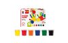 Peintures au doigt Marabu KIDS, set de 6