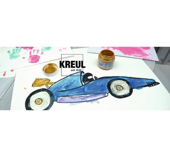 Peinture au doigt étincelante MUCKI, 150 ml